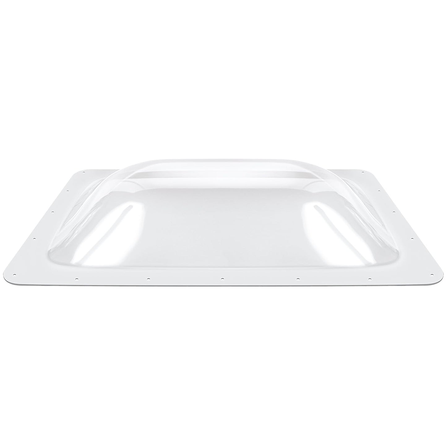 XMK 18" x 26" RV Skylight Replacement Cover for Camper Trailer Motorhome Roof, RV Shower Skylight Cover Outer Dome Fit 14" x 22" Openings, Impact Resistant, Clear