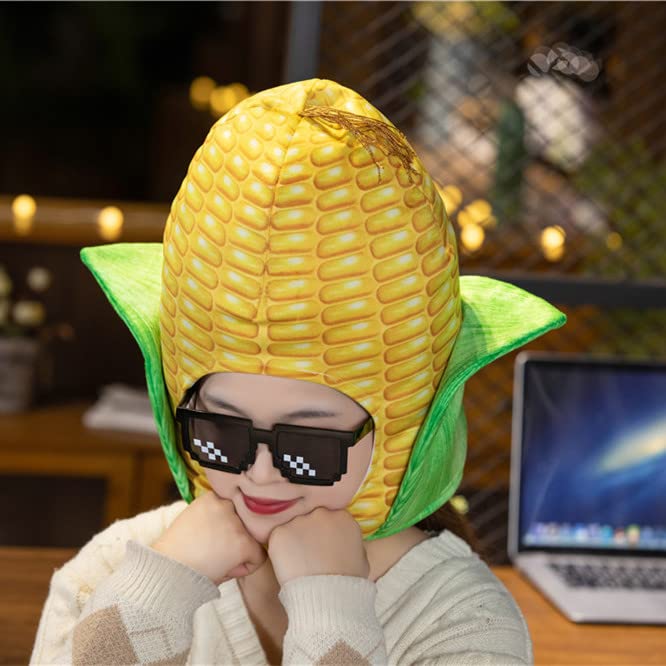 Yanmcxly Funny Dress Up Hat Cute Corn Headgear Cosplay Party Costume Headgear