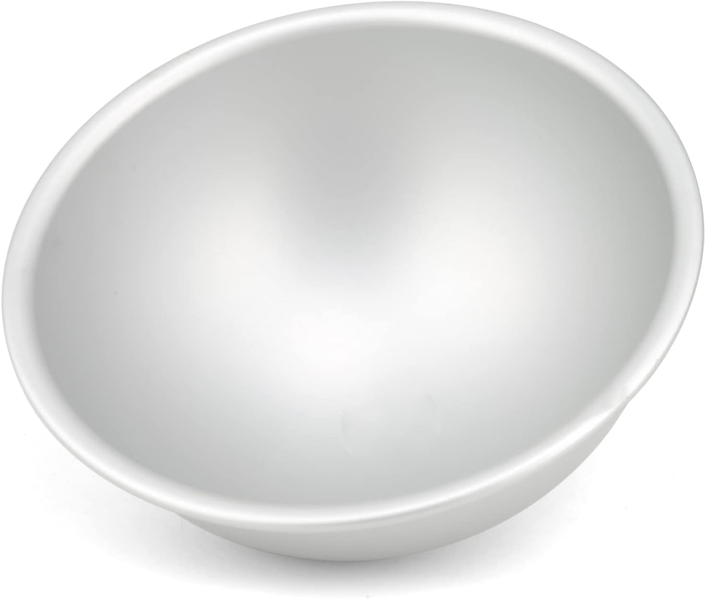 6 Inch Dome Cake Pan, DIY 3D Half Football Soccer Shaped Hemisphere Cake Mold, Aluminum Alloy Cake Molds Nonstick Baking Tools