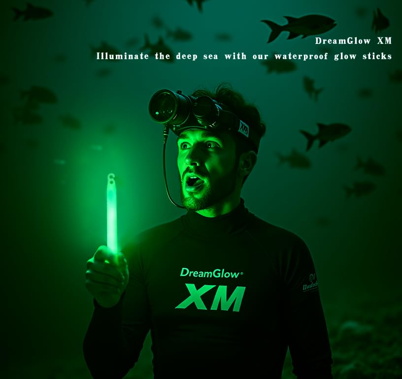 20 Industrial Grade Glow Sticks/Ultra Bright Light Sticks - Emergency Light Sticks for Camping Accessories, Hurricane Supplies,Earthquake, Survival Kit and More - Lasts Over 12 Hours (Multi Color)