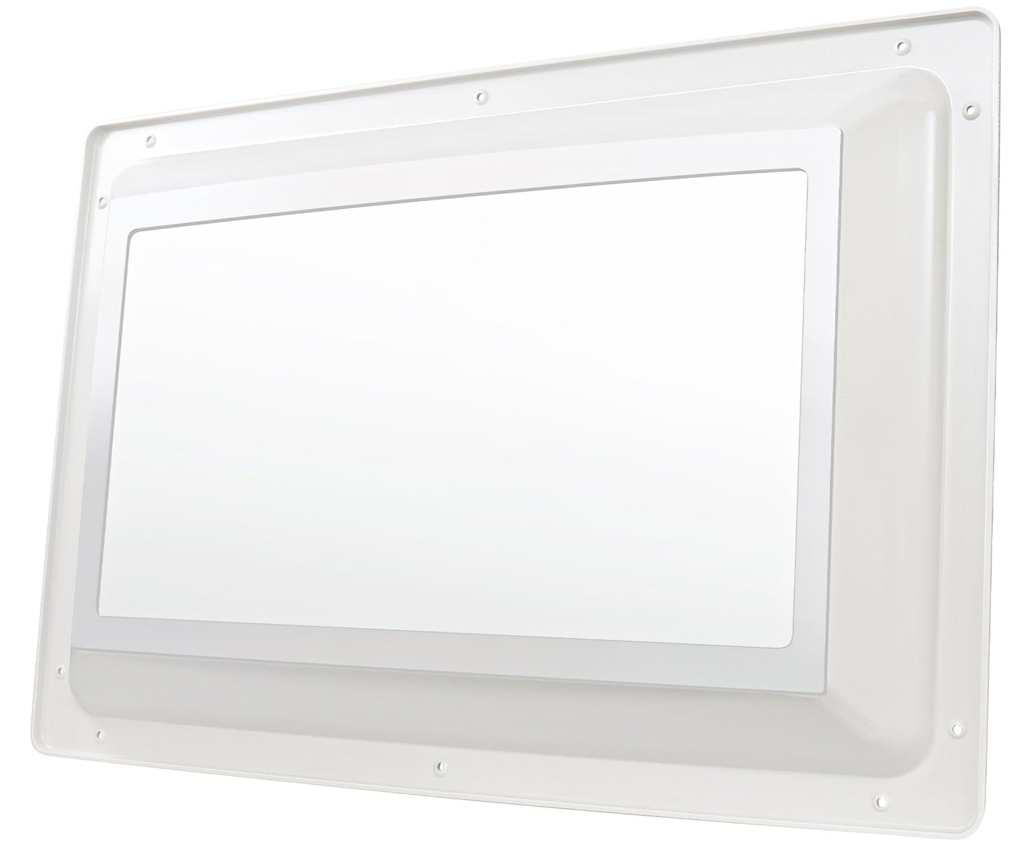 XMK RV Skylight Replacement Inner Dome, 14" x 22" RV Skylight Inner Dome with Clear Window for RV's Campers Food Trucks Shower Roof Opening, Include Screws
