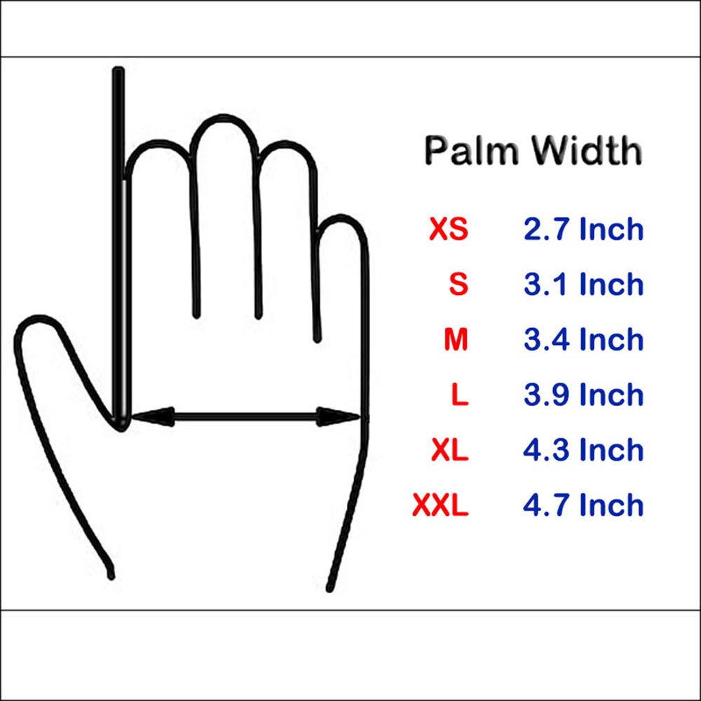 1Storm Adult Motocross Gloves Motorcycle BMX MX ATV Dirt Bike Bicycle Skeleton Cycling Gloves Black