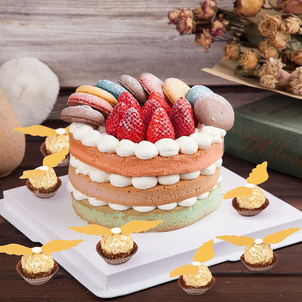 XIMISHOP 36PCS Wizard Party Decoration, Chocolate Decoration for Harry Themed Birthday Party Party Supplies