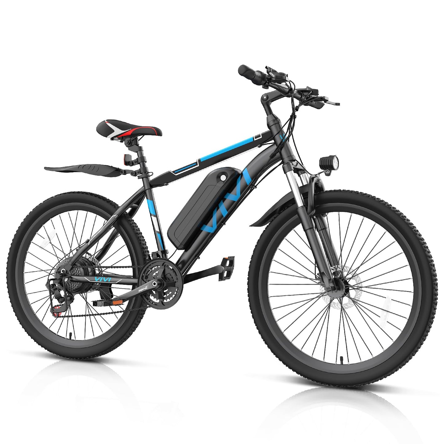 Vivi Electric Bike for Adults, Peak 780W Ebike 26" Electric Mountain Bike, 22MPH Adult Electric Bicycles Commuter Ebike with 48V Battery, Up to 50 Miles, 21 Speed, SGS Certified to UL2849
