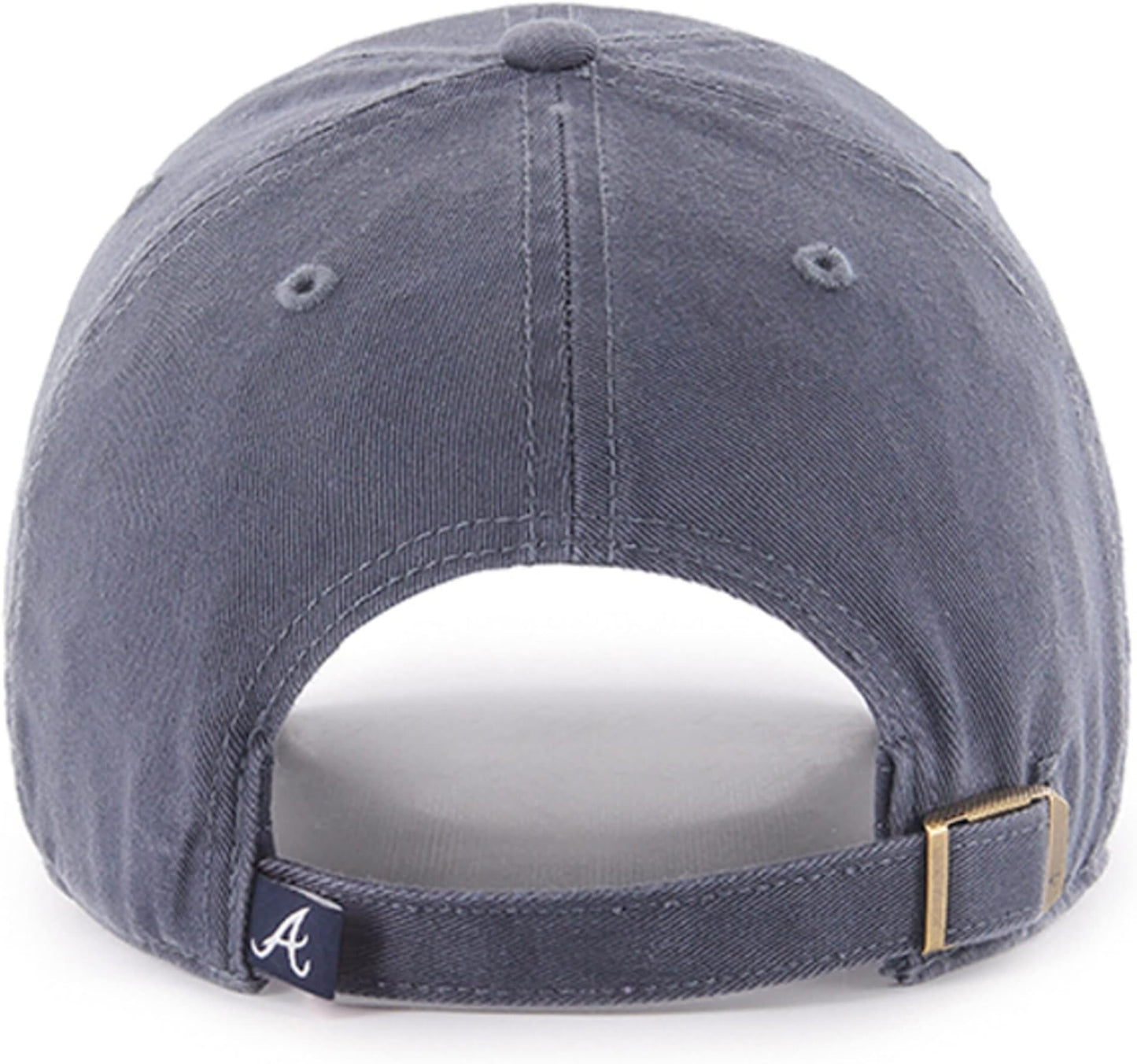 47 MLB Vintage Navy Clean Up Adjustable Hat, Adult (Atlanta Braves Vintage Navy)
