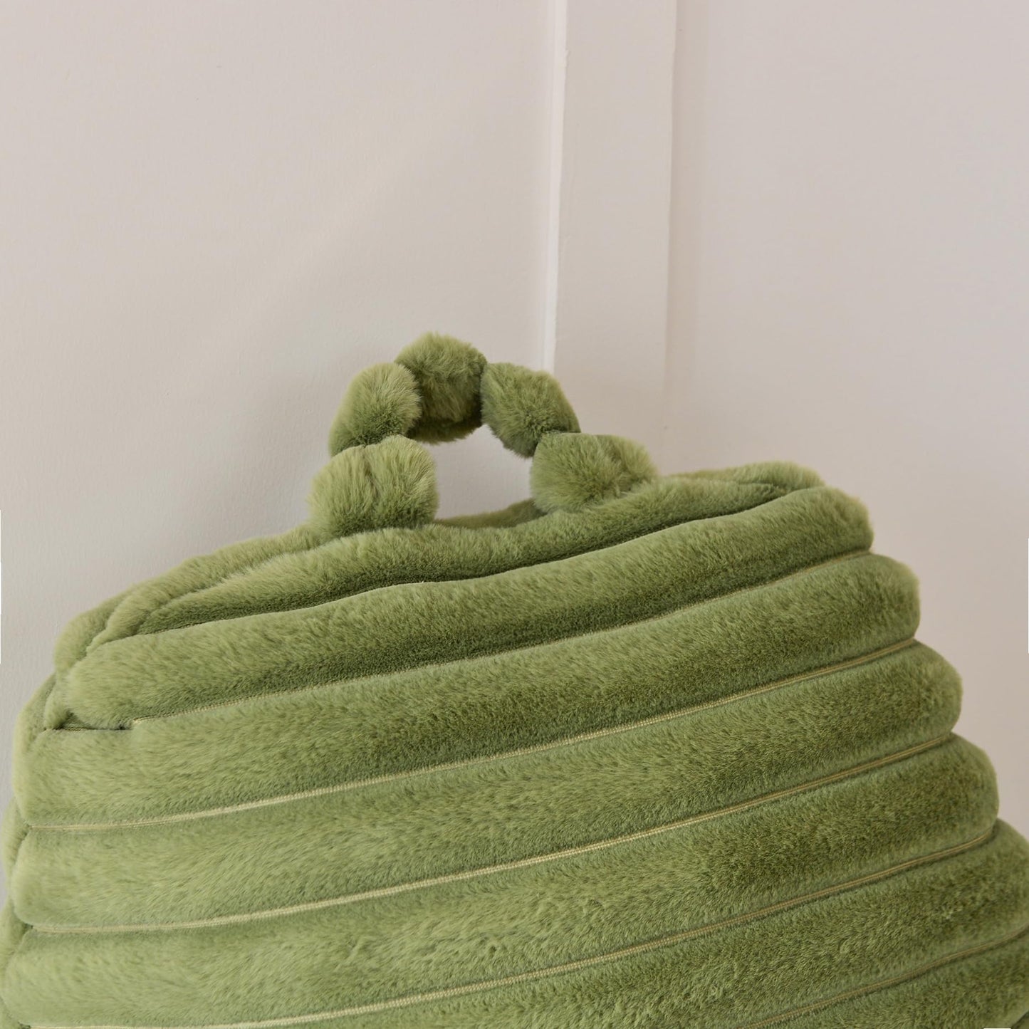 Yaoshuho Large Reading Pillow for Adults, Back Support Pillow for Sitting Up in Bed with Arms, Couch for Lounging Bedrest, Sage