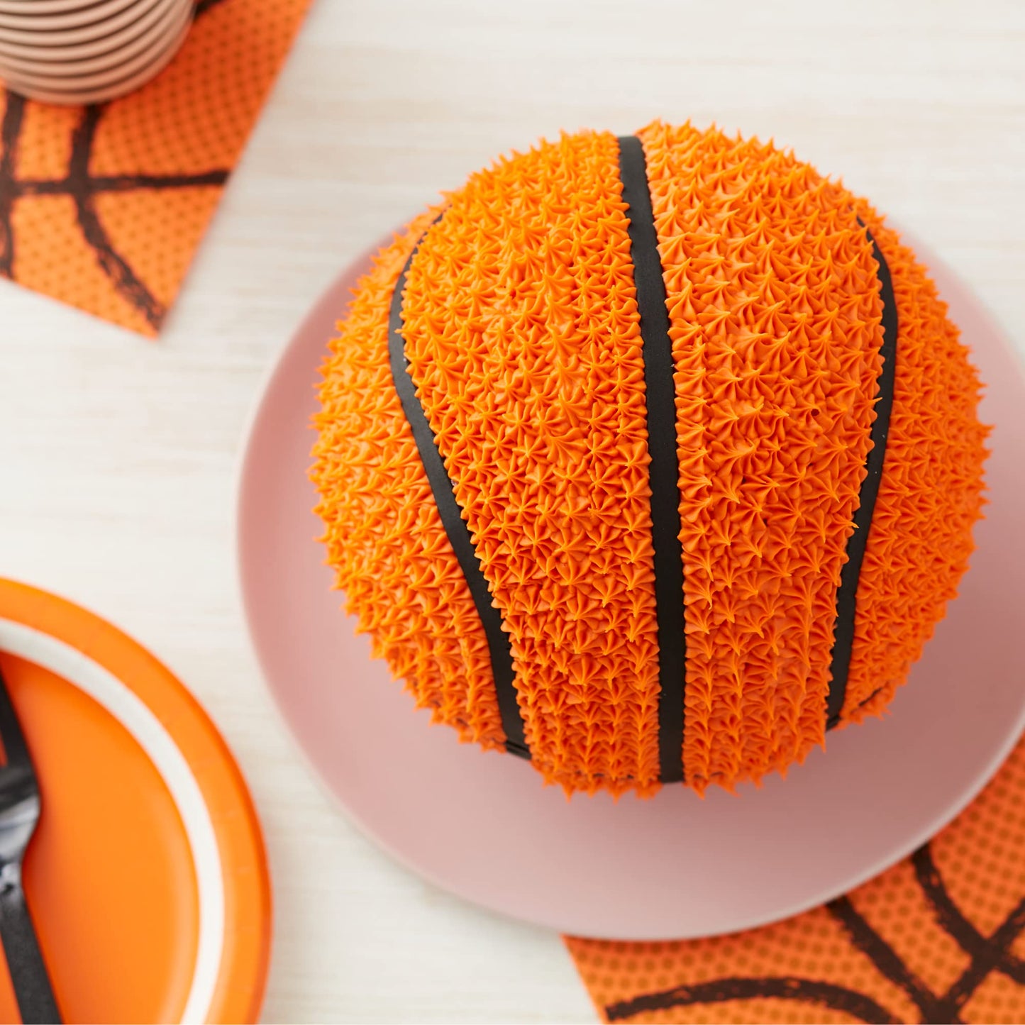Wilton 3D Sports Ball Cake Pan Set, Aluminum Bakeware for Shaped Cakes, Durable, Even Heating, Rust-Resistant, Includes 2 Half-Sphere Pans, Packaging May Vary