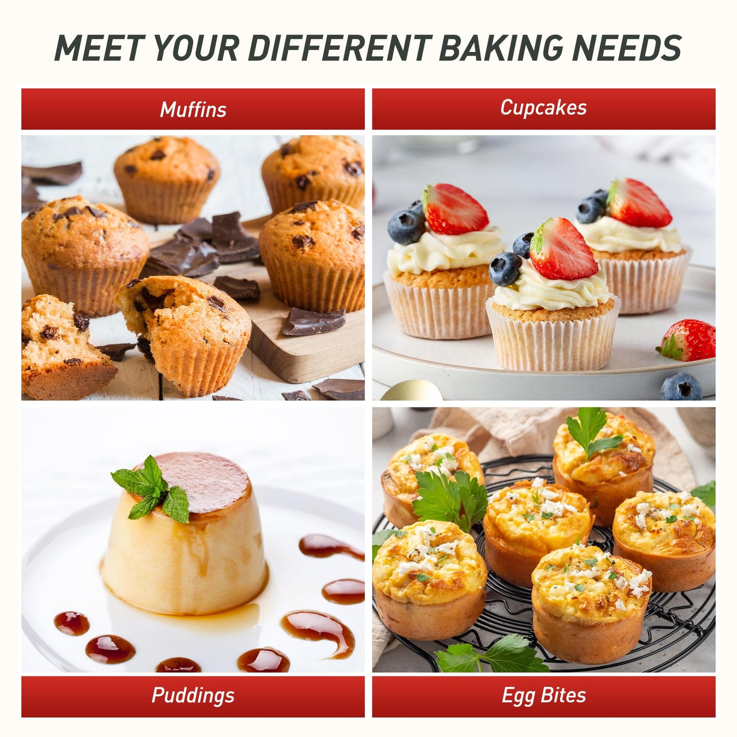 2 Packs 12 Cups Silicone Muffin Pan for Baking with Metal Reinforced Frame Regular Size Cupcake Pan Tray Egg Bites Silicone Cookie Molds Muffin Tin Tart Pans Sheet Set for Oven Dishwasher Safe