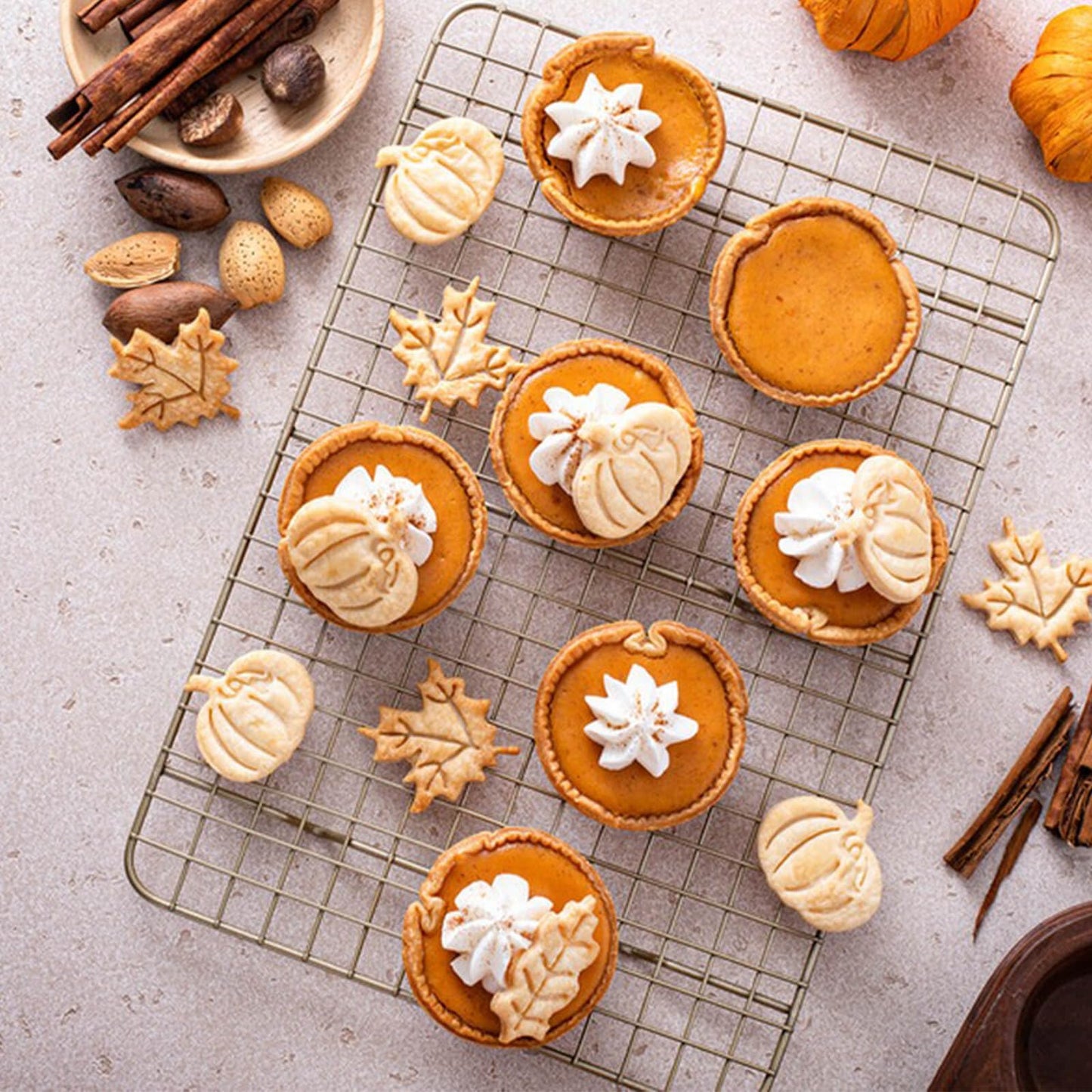 3 Pack Acorn Leaf Silicone Chocolate Molds, 3D Thanksgiving Fall Theme Candy Molds Fall Autumn Baking Molds for Jelly Pudding Brownie Soap Ice Cube Trays Candle Muffins Cake Decor Making