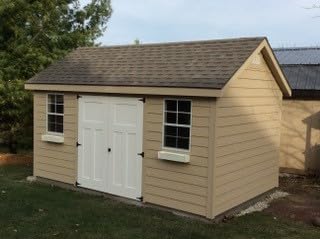 Shed Windows and More Shed Door Hardware Kit, 5" Hinges, T Handle, Heavy Duty Barrel Bolts (Double Door)