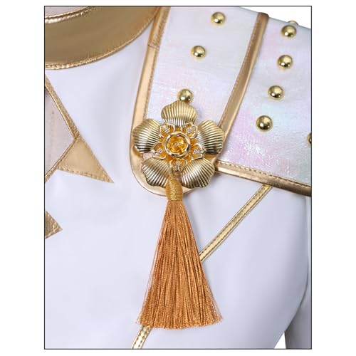 Women’s White Uniforms Costume Luxury Style Final Stage Performance Fine Outfits Halloween Cosplay Full Sets