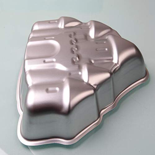 11 Inch Castle aluminum 3D cake mold baking mold tin cake plate - castle