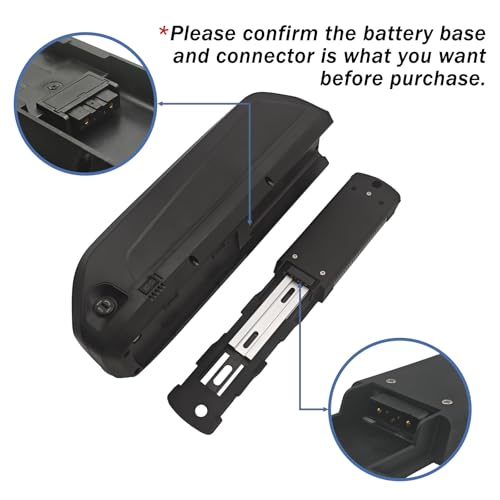 48V Ebike Battery 10Ah 16Ah 20Ah Electric Bike Lithium Battery for 0-1500W Electric Bike/E-Bike Motors, with 2A Fast Charger 30A BMS, Indicator Light, Safe Lock, USB Port(48V 20Ah)