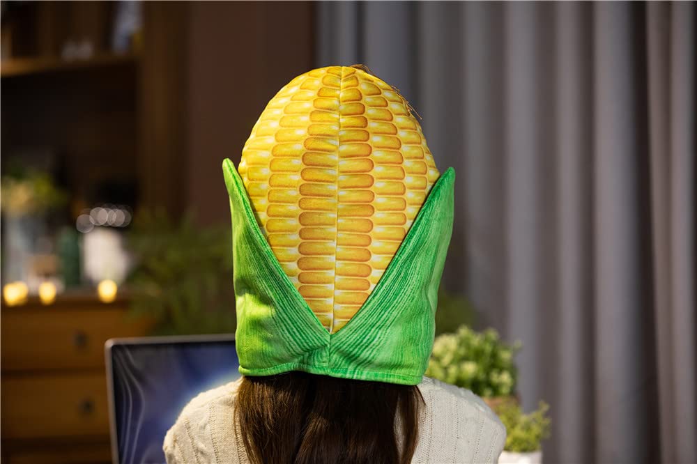 Yanmcxly Funny Dress Up Hat Cute Corn Headgear Cosplay Party Costume Headgear