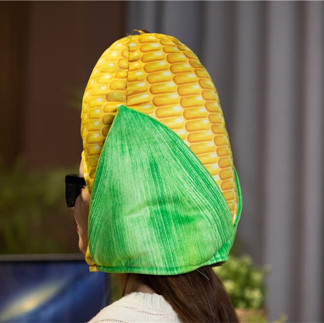 Yanmcxly Funny Dress Up Hat Cute Corn Headgear Cosplay Party Costume Headgear