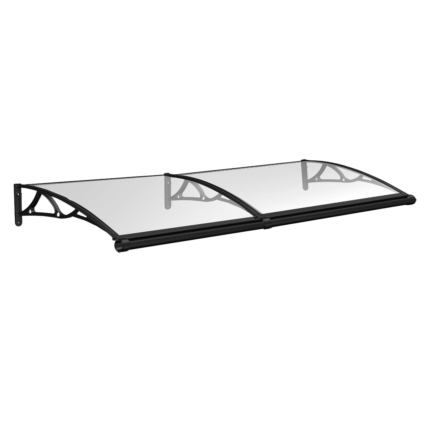 XYJBHB 40 * 80 in Aluminum Window Door Awning Canopy Upgraded Extra-Wide Drainage Gutter UV, Rain & Snow Protection, Easy Install for Exterior Sun Shutter