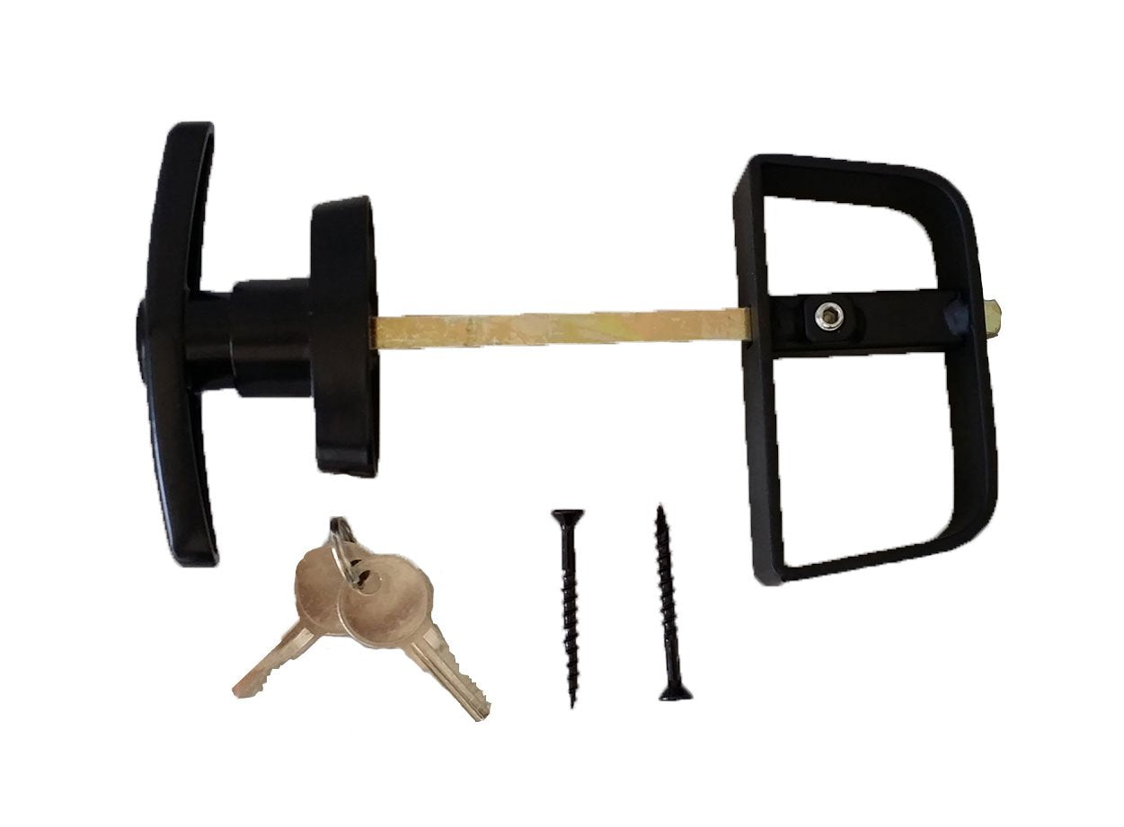 Shed Windows and More Shed Door Hardware Kit (5" Hinge), T-Hinges, T-Handle, Barrel Bolts (Double Door)