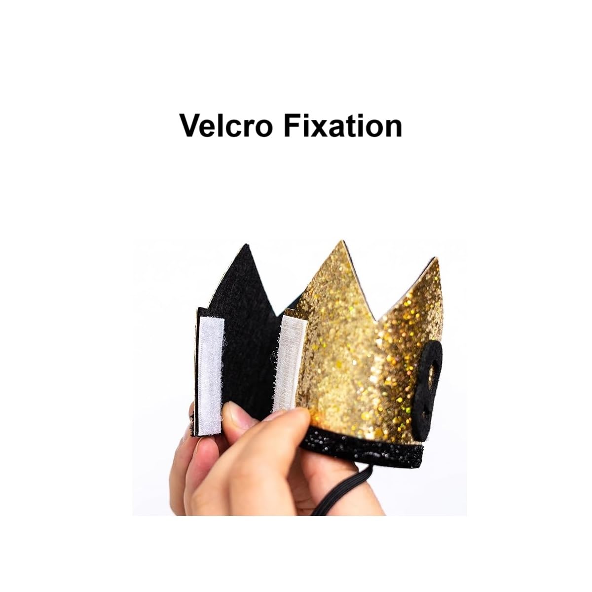 21st Birthday Crown Hat Gold Black Sequin Party Crown, Happy 21 Years Old Bday Decorations Twenty-one Cap Party Outfit Gifts Photo Booth Props Supplies Ideal Him Her Men Women Party Favors Decors