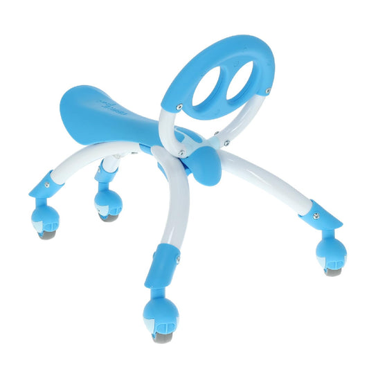 YBIKE Pewi Walking Ride On Toy - from Baby Walker to Toddler Ride On for Ages 9 Months to 3 Years Old, YPIW3, Blue