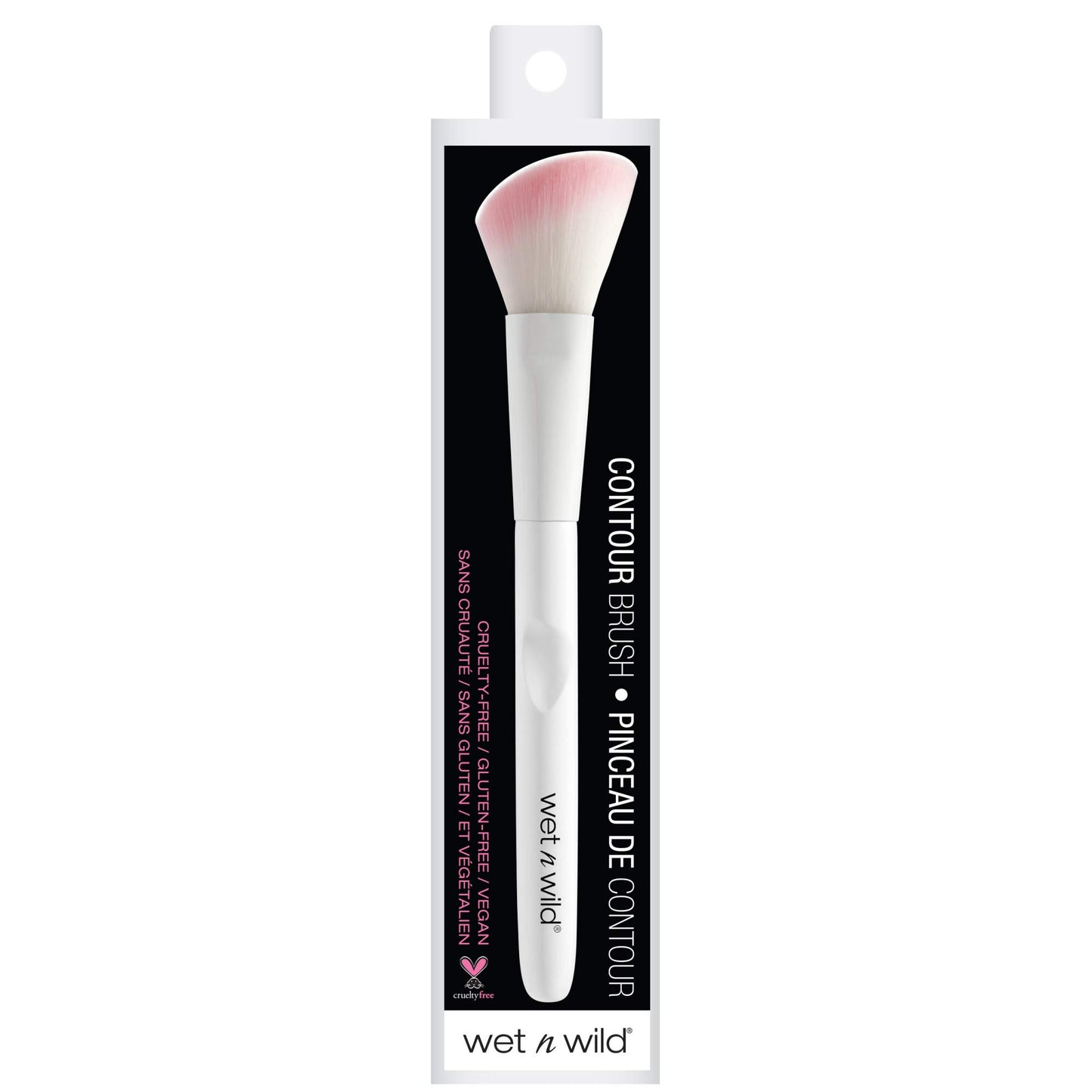 wet n wild Contour Brush,Sculpt, Highlight, & Blend, Luxurious Plush Fibers, Ergonomic Handle for Comfortable Precision Control, Cruelty-Free & Vegan