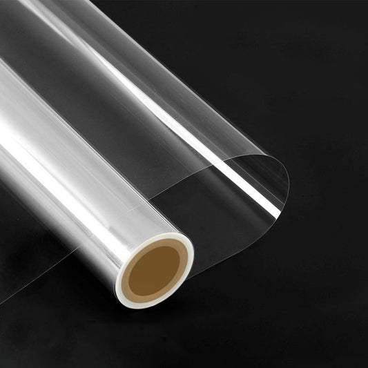 4Mil Clear Window Security Film, Shatterproof Film, Transparent Self-Adhesive Window Safety Film, Anti Shatter Tempered Glass Film for Home and Office Protective