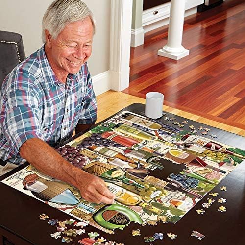 White Mountain House of Horror Puzzle 1000 Piece Halloween Jigsaw Puzzles for Adults and Families