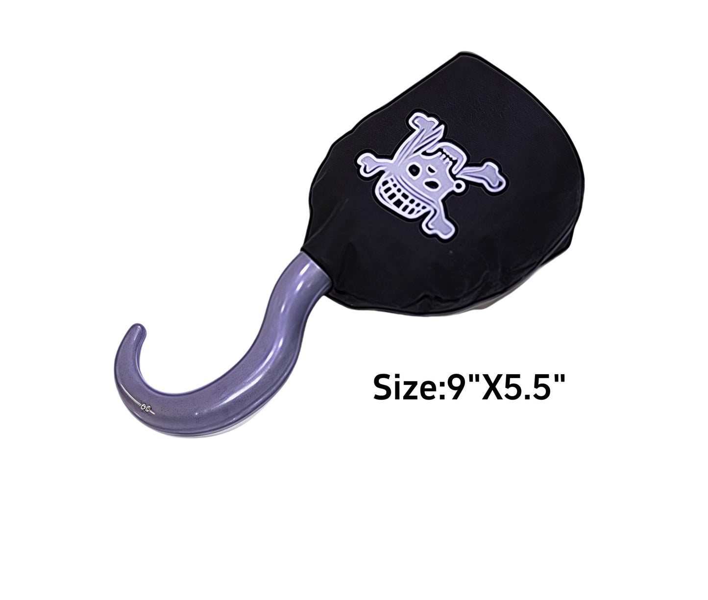 10Pcs Pirate Accessories Set Role Play Captain Pirate Costume Decorations Pirate Hook Hat Telescope Headscarf Belt Eye Patch Halloween Costume