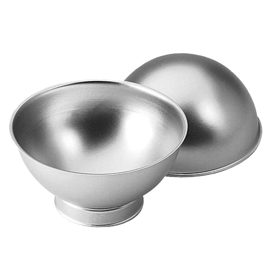 Wilton 3D Sports Ball Cake Pan Set, Aluminum Bakeware for Shaped Cakes, Durable, Even Heating, Rust-Resistant, Includes 2 Half-Sphere Pans, Packaging May Vary