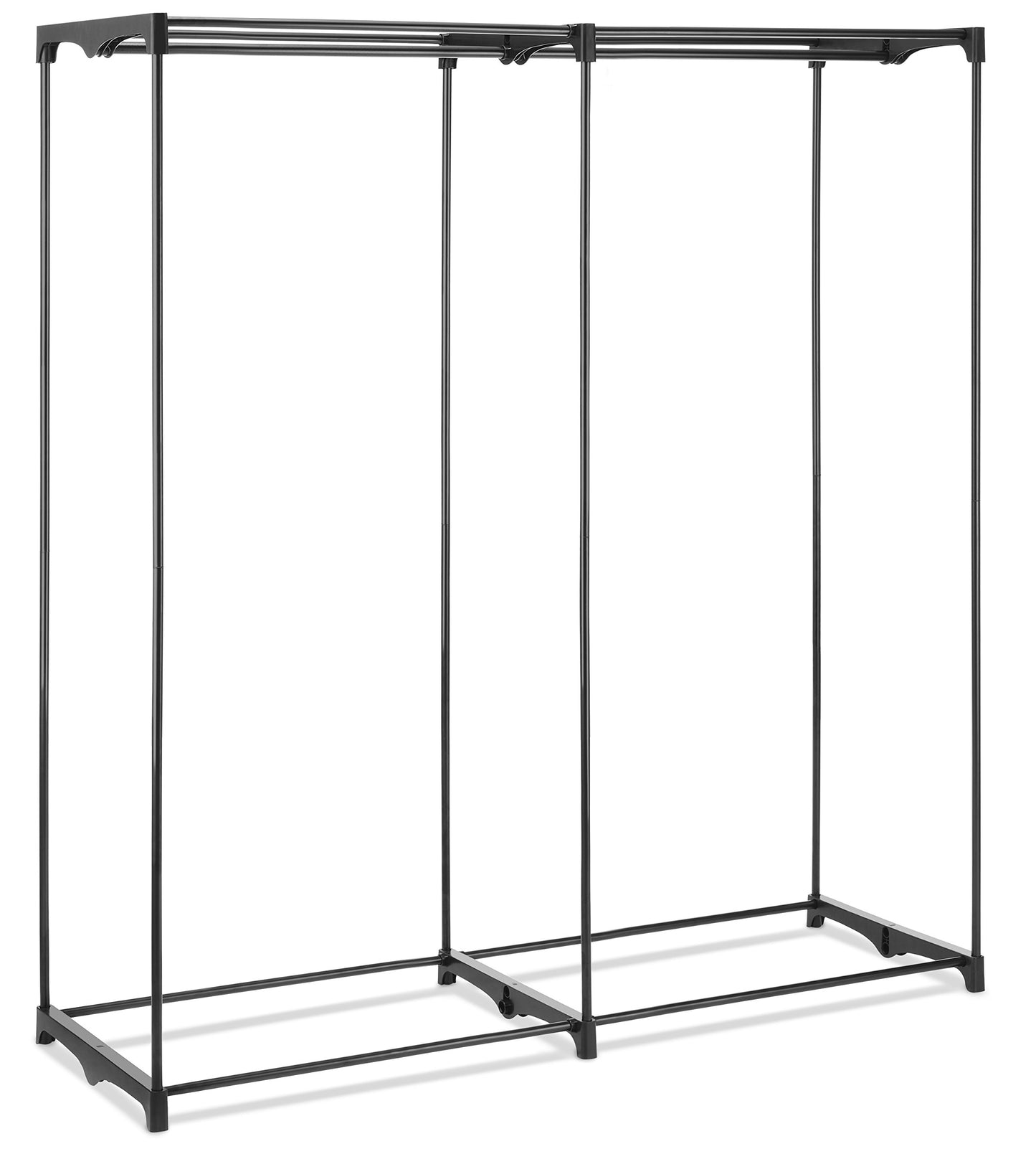Whitmor Extra-Wide Clothes Closet, 60” with, White Cover