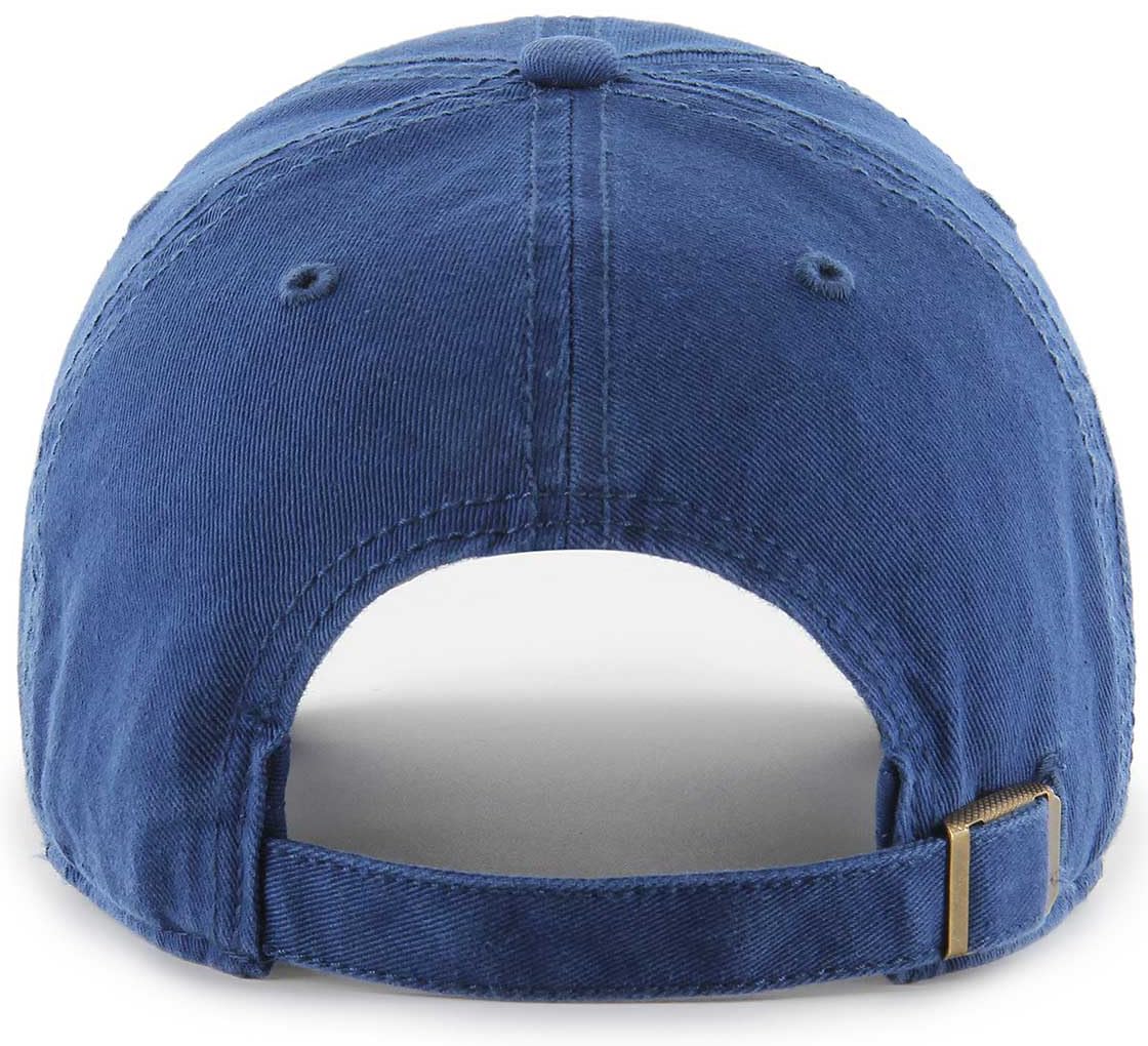 47 MLB Perfect Game Clean Up Adjustable Hat Cap, Adult One Size - Atlanta Braves Blue