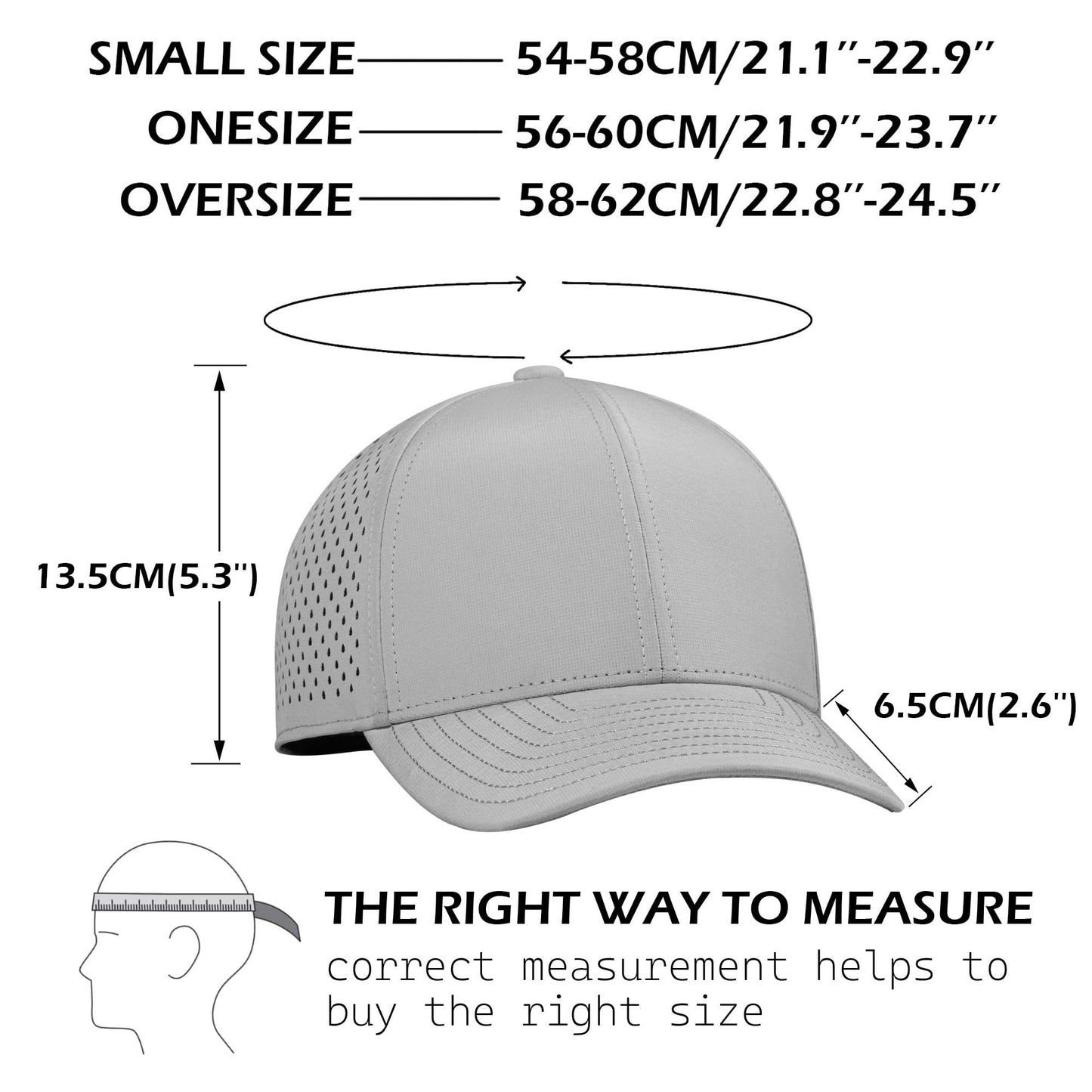 XL XXL Hats for Men Big Head,Large Snapback Oversized Baseball Cap Trucker Golf Hat