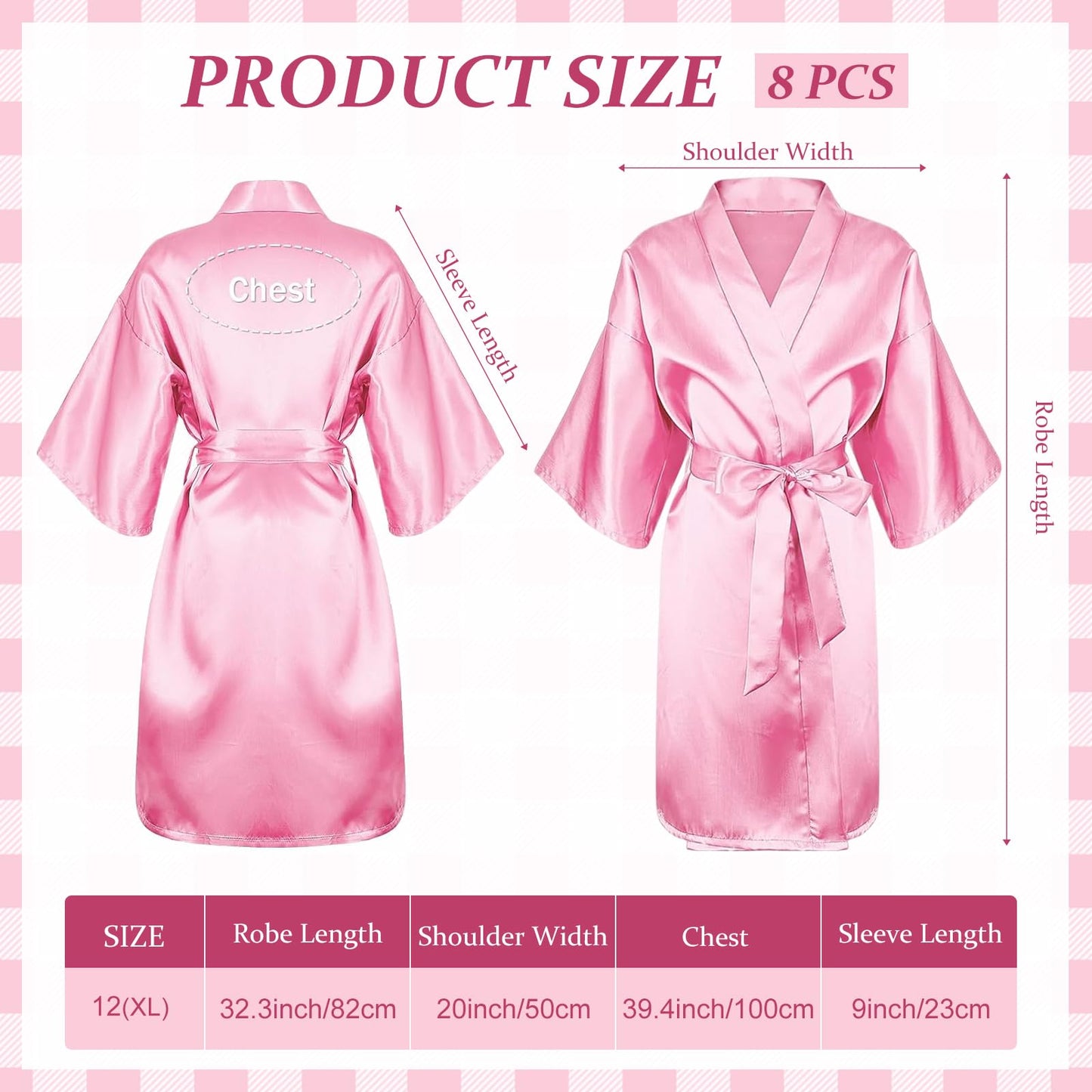 yasuwekik 8 Sets Spa Party Supplies for Girls Sleepover Party Favors with Pink Basket Satin Robe Towel Headband Satin Hair Scrunchies Loofah Disposable Slipper Gift Ribbon for Birthday