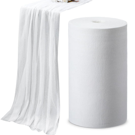 1 Roll Grade 50 Cheese Cloth for Straining 70 Yard 100% Unbleached Cotton Fabric Reusable Cheese Cloth Bulk Cheesecloth Table Runner for Cooking, Wedding Decor, Straining, White
