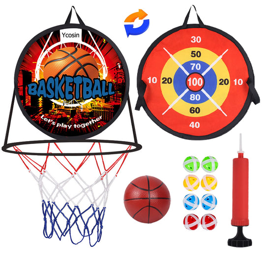 14" Dart Board, Basketball Hoop for Kids Toddlers, Sports & Outdoor Play Toys, Kids Boy Toys, Birthday Gift Toy for 3 4 5 6 7 8 9 10 11 12 Year Old Boys Girls, Easter Gifts Party Favors