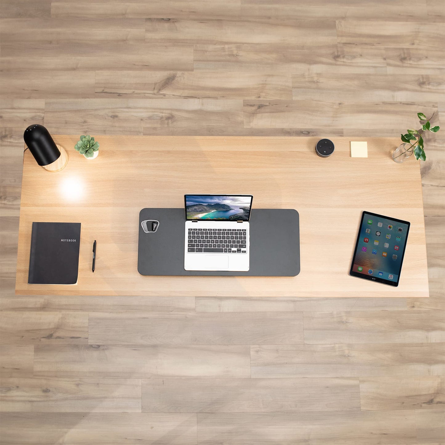 VIVO Black Small Single Top 28 inch Standing Desk Converter, Tabletop Sit to Stand Monitor Riser with Scissor Lift Height Adjustment, DESK-V011F
