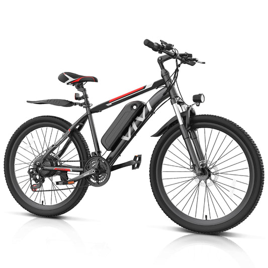 Vivi Electric Bike for Adults, Peak 780W Ebike 26" Electric Mountain Bike, 22MPH Adult Electric Bicycles Commuter Ebike with 48V Battery, Up to 50 Miles, 21 Speed, SGS Certified to UL2849