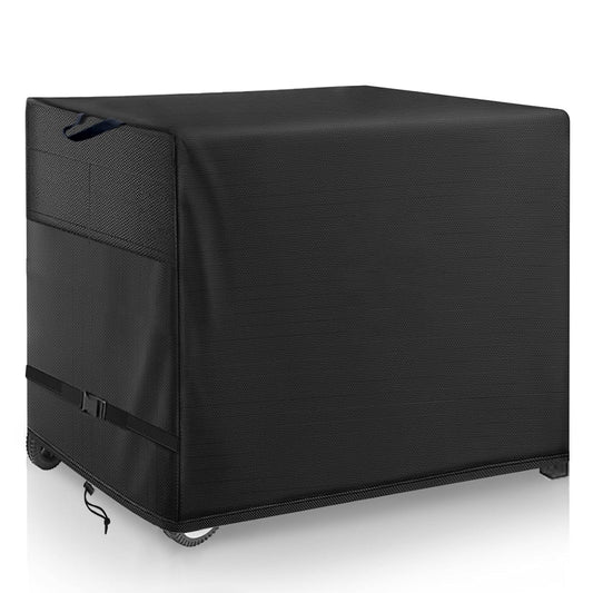 Wnanan Outdoor Prep Table Cover - Heavy Duty Waterproof Cover for Outdoor Stainless Steel Table,Black
