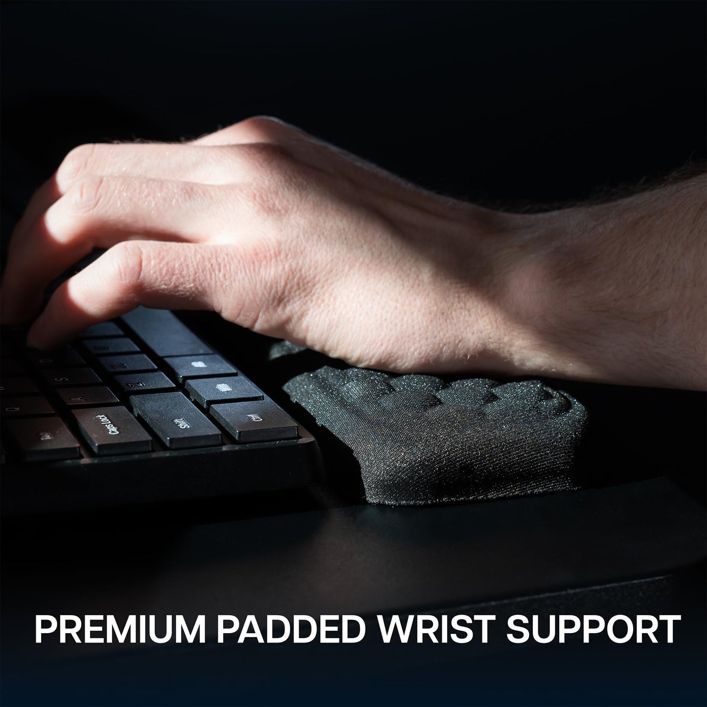 VIVO Premium Adjustable Computer Keyboard and Mouse Platform Tray, Ergonomic Under Table Desk Mount Drawer with Padding, Black, MOUNT-KB27P-B