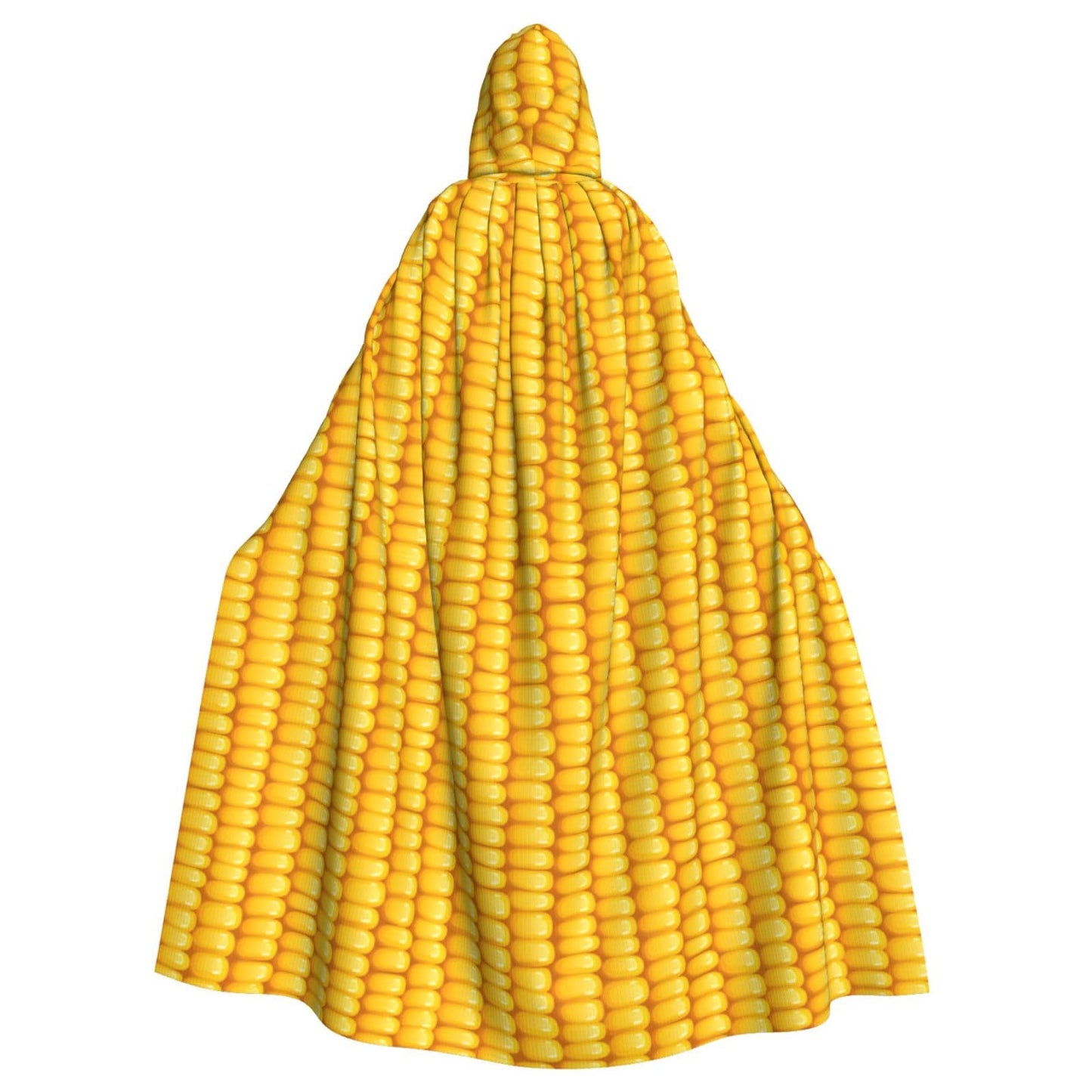 WFUUGNJ Corncobs With Corns Hooded Cloak Halloween Cosplay Costumes Corn Costume Party Ghosts Cape Corn Costume Adult Corn Cape