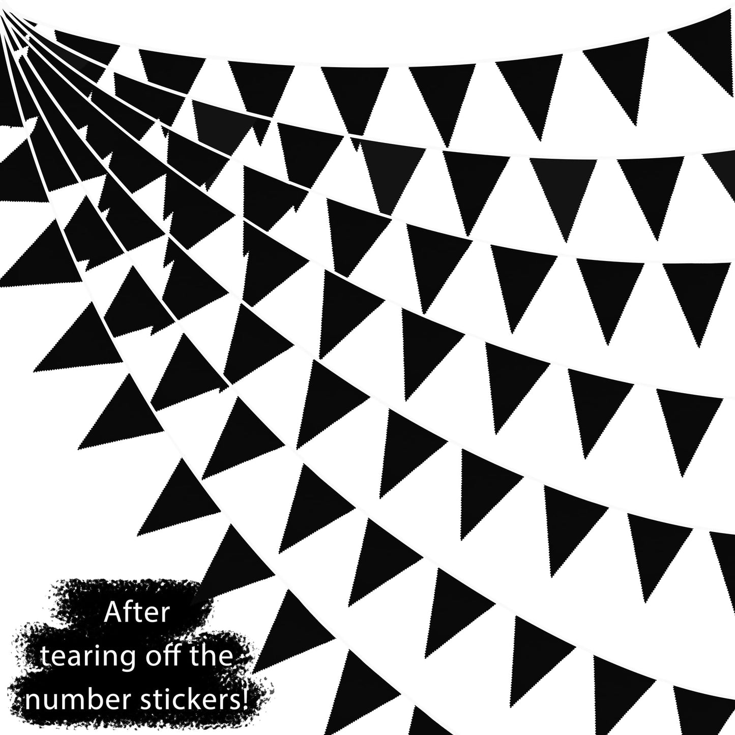 26FT Black Silver 30th Birthday Party Decorations Fabric Pennant Banner Garland Streamers for Women Mens Dirty Thirty 30 and Fabulous Birthday Cheers to 30 Years Anniversary Talk Thirty To Me Decor