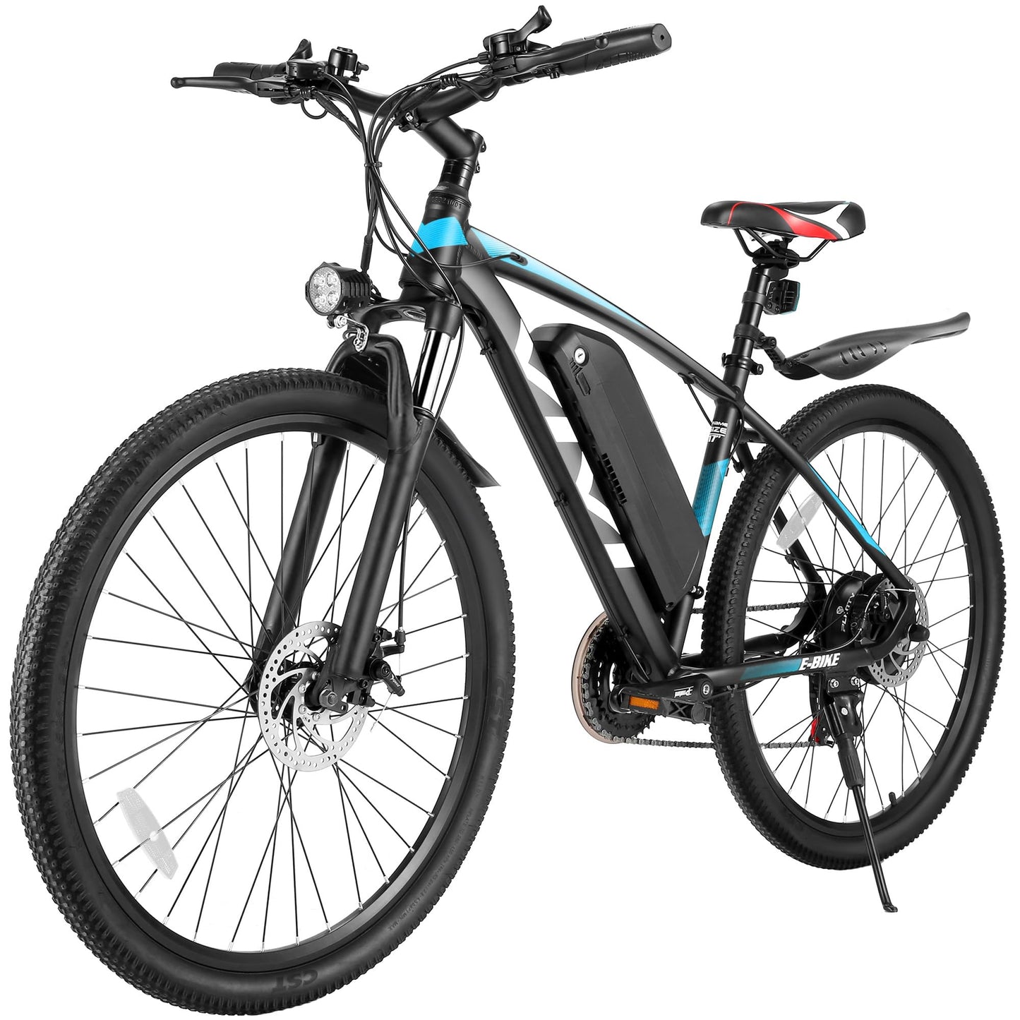 Vivi Electric Bike, 27.5" Electric Bike for Adults, Peak 1000W Ebike 22MPH Electric Mountain Bike with 48V 499.2WH Battery, Up to 50 Miles, 21 Speed Adult Electric Bicycles, SGS Certified to UL2849