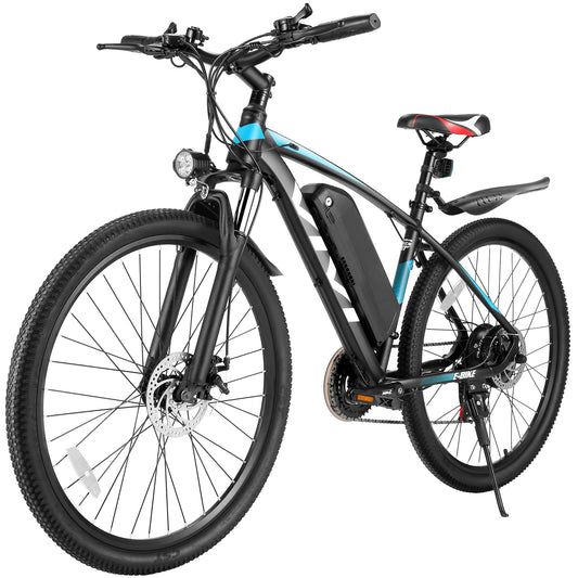 Vivi Electric Bike, 27.5" Electric Bike for Adults, Peak 1000W Ebike 22MPH Electric Mountain Bike with 48V 499.2WH Battery, Up to 50 Miles, 21 Speed Adult Electric Bicycles, SGS Certified to UL2849