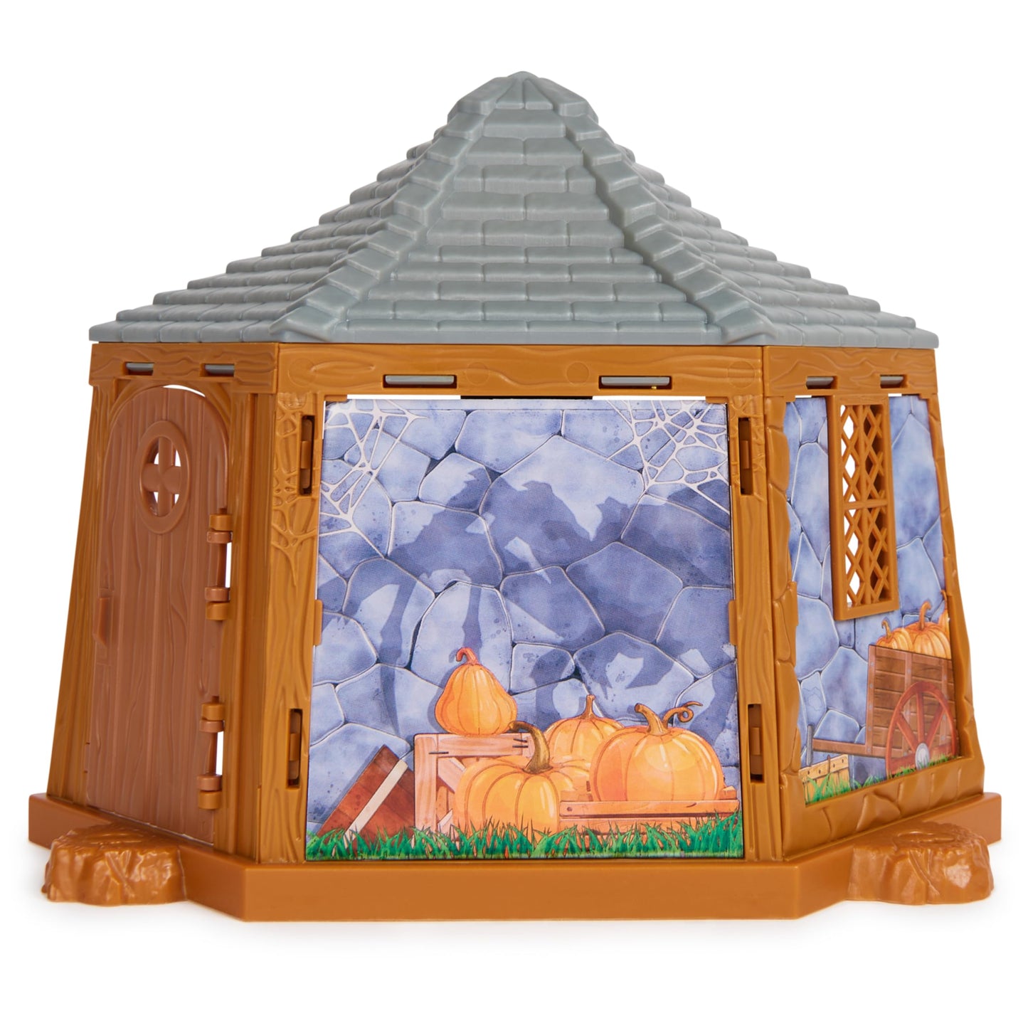 Wizarding World Harry Potter, Magical Minis Hagrid’s Hut Playset with 2 Figures and 9 Doll Accessories, Kids Toys for Ages 6 and up
