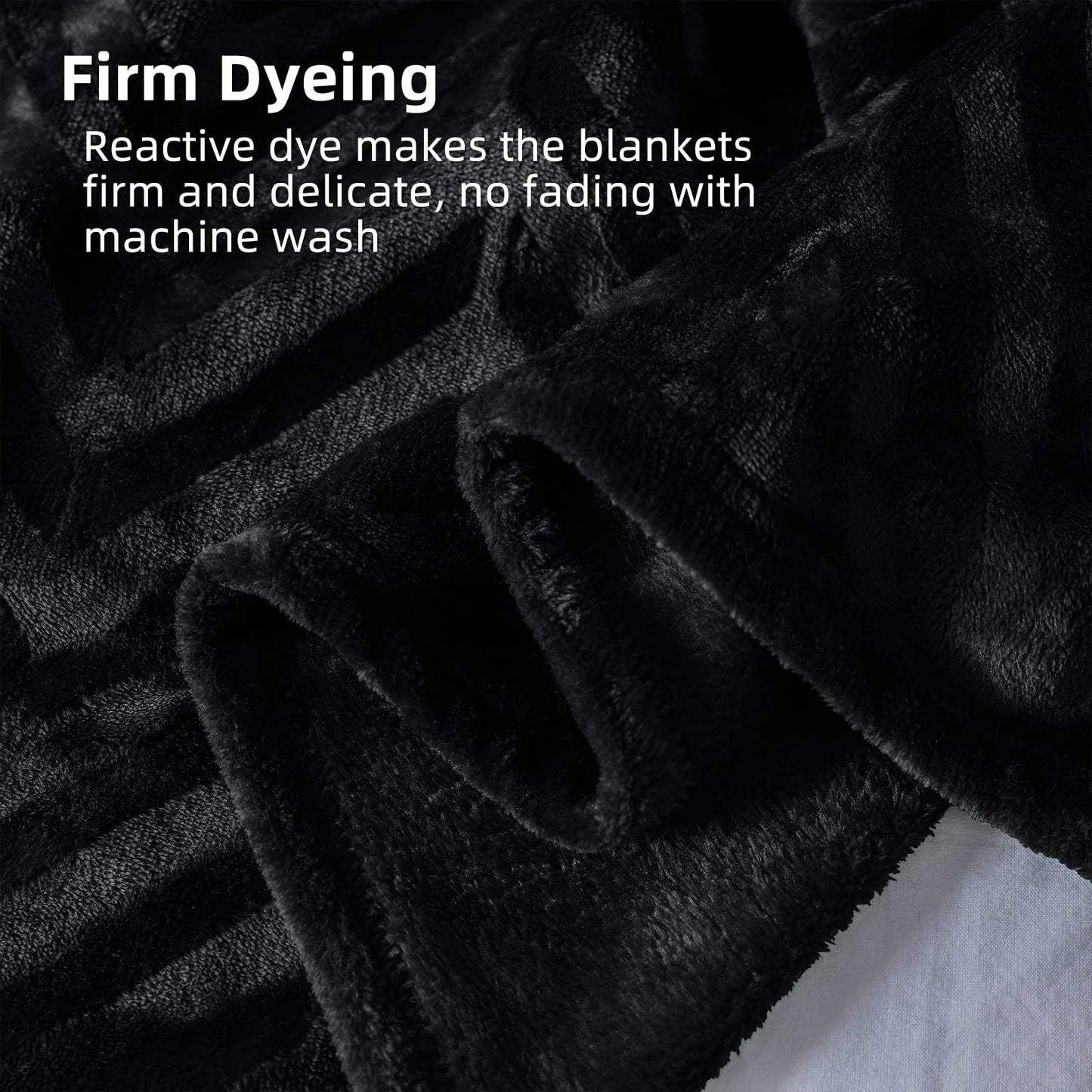 Whale Flotilla Flannel Fleece Throw Blanket for Couch Sofa Bed, Lightweight Breathable Soft Throws Plush Fluffy Chevron Design Decorative Blankets for All Season, 50x60 Inch, Black