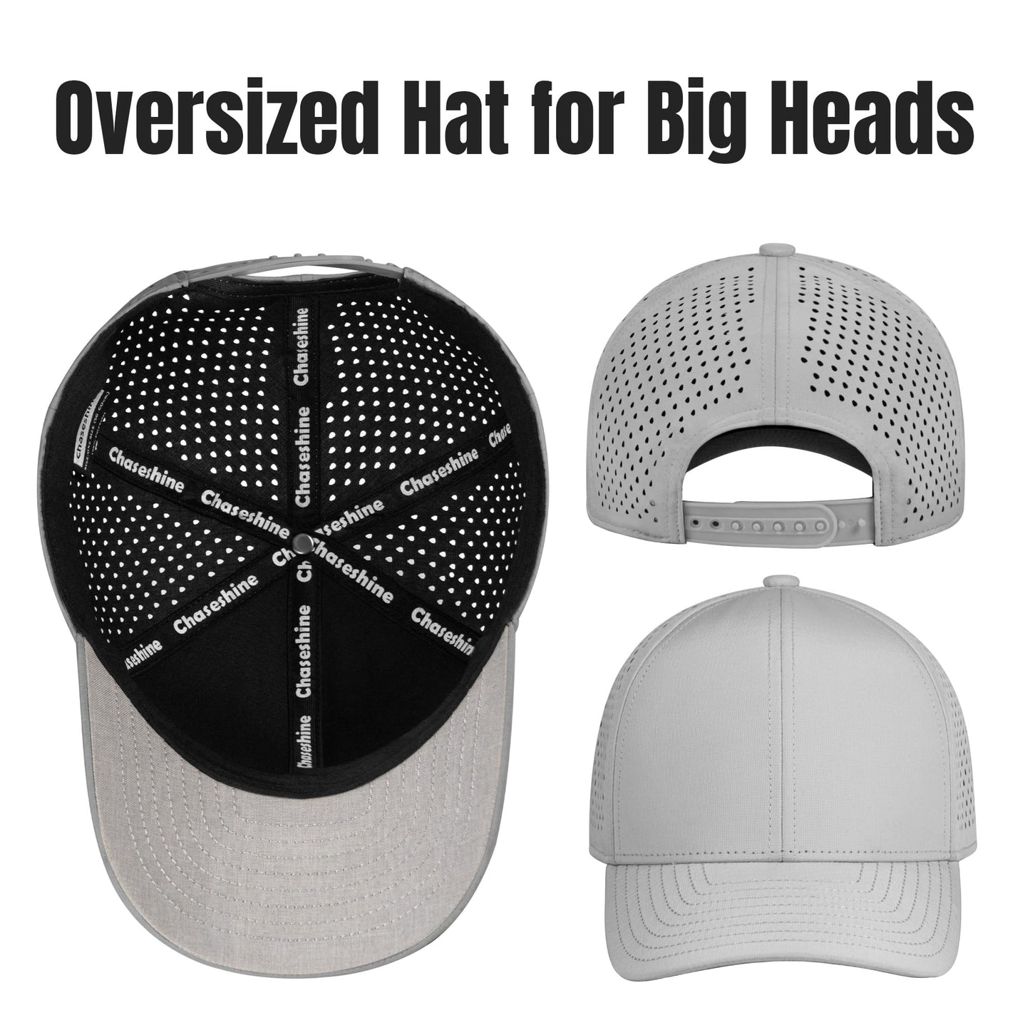 XL XXL Hats for Men Big Head,Large Snapback Oversized Baseball Cap Trucker Golf Hat