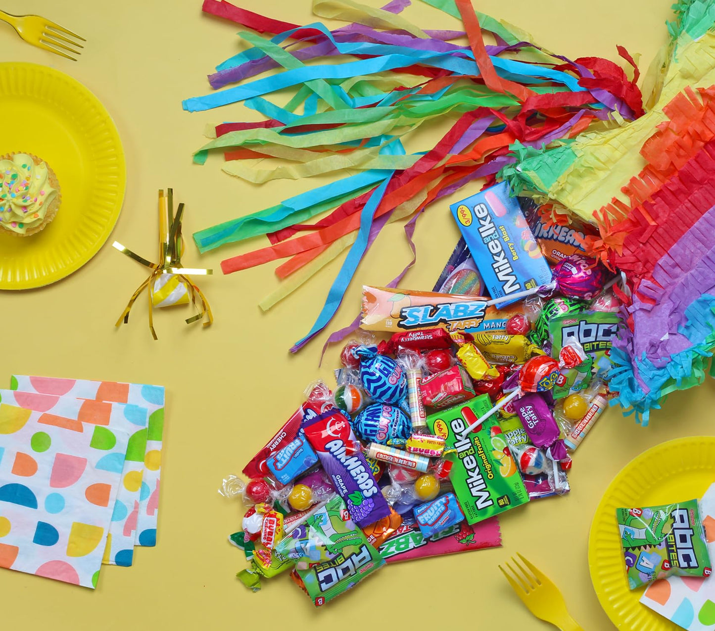 A Great Surprise Assorted Candy Mix - 7 Pound BOX - Individually Wrapped Candies - Pinata Candy Mix