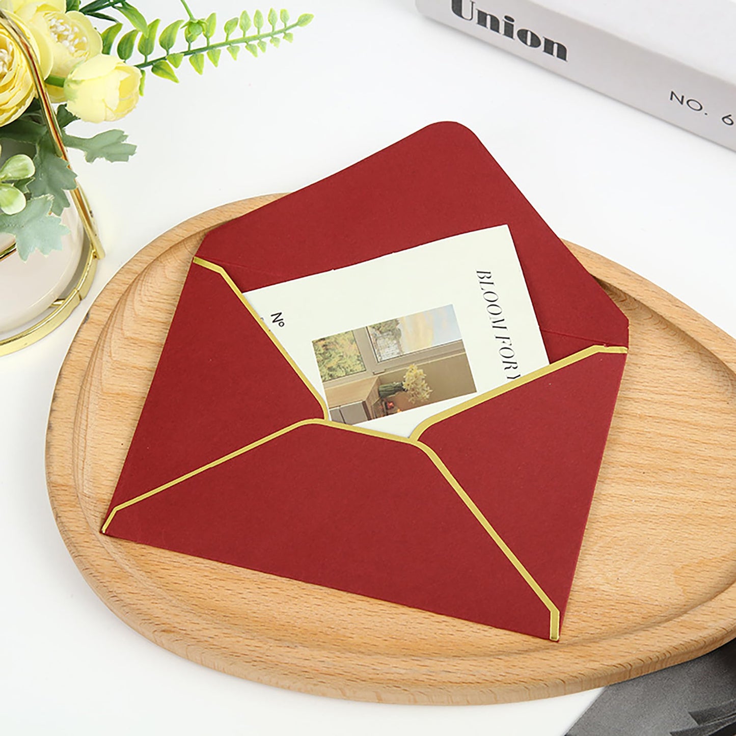 30PCS Custom Invitation Cards with Envelopes, Personalized Colorful Border Pattern Invitation Cards, All Occasion Party Supplies, Wedding, Birthday, Baby Shower, Graduation (15.2×10.2cm/6×4inch)