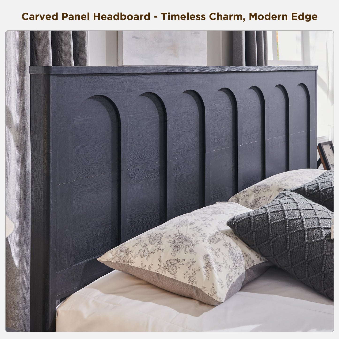 ACCOHOHO King Size Bed Frame