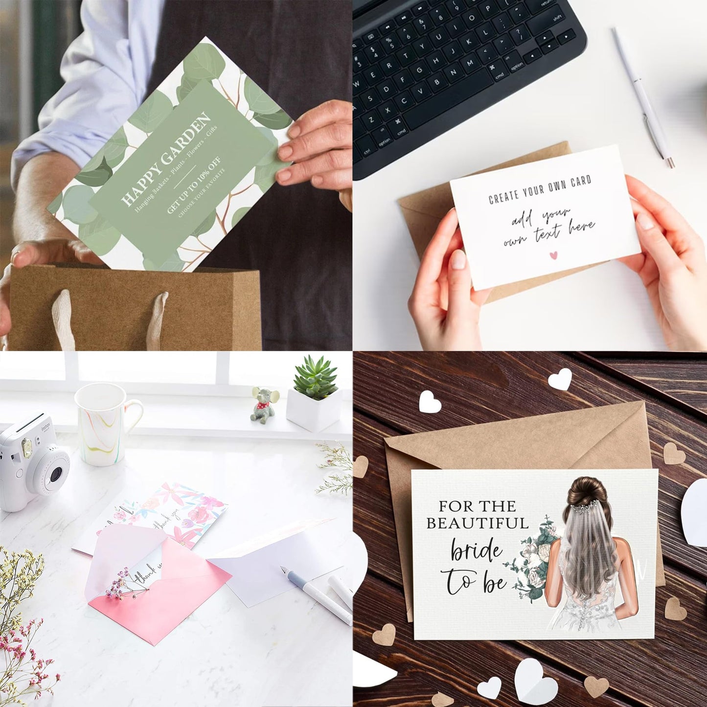 30PCS Custom Invitation Cards with Envelopes, Personalized Colorful Border Pattern Invitation Cards, All Occasion Party Supplies, Wedding, Birthday, Baby Shower, Graduation (15.2×10.2cm/6×4inch)