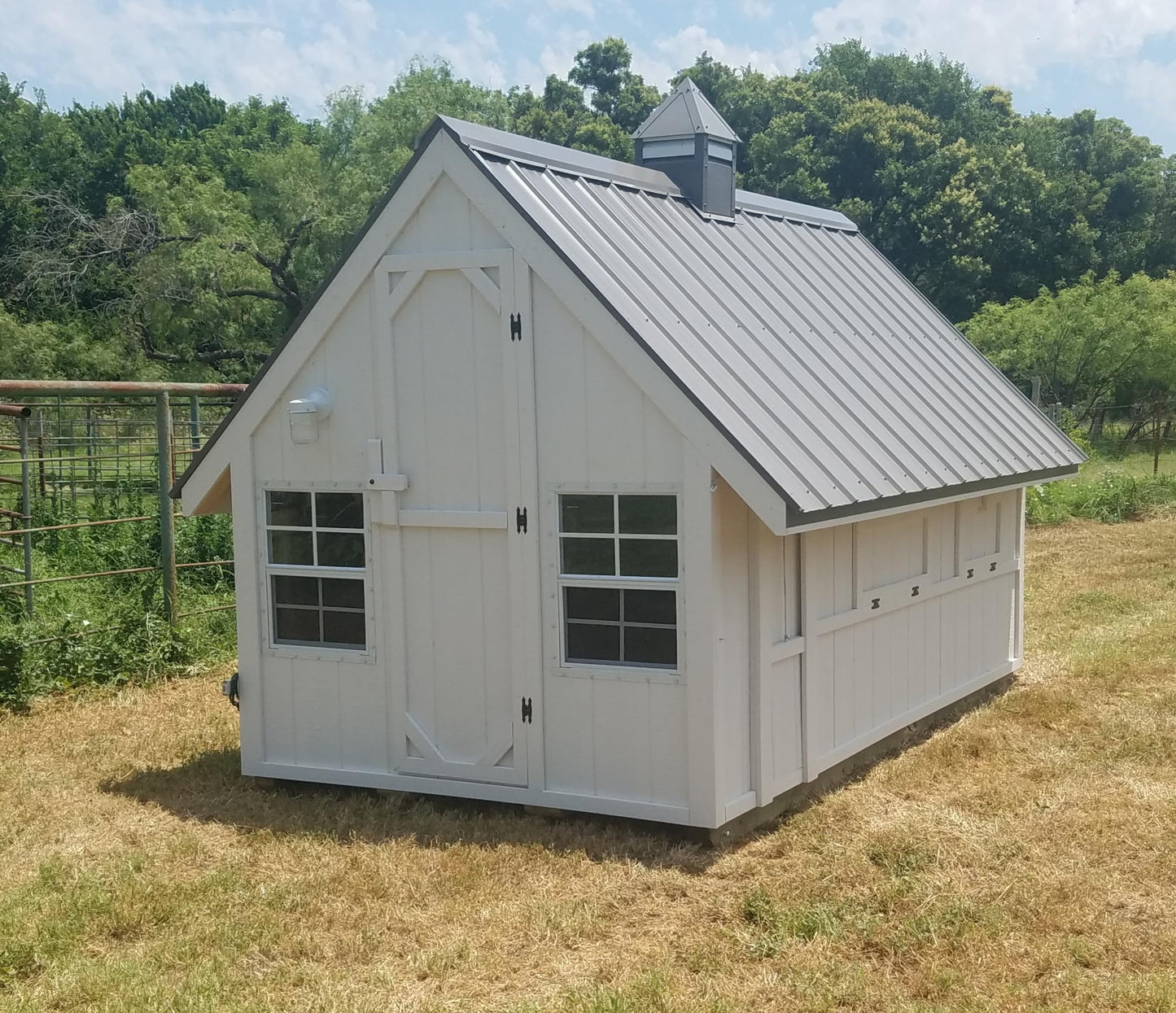 Shed Windows and More Shed Door Hardware Kit (5" Hinge), T-Hinges, T-Handle, Barrel Bolts (Double Door)